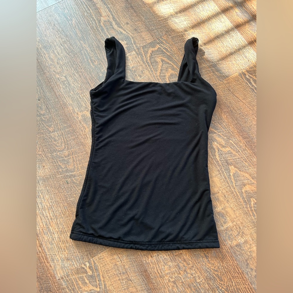 Klassy Network Square Neck Tank Top
